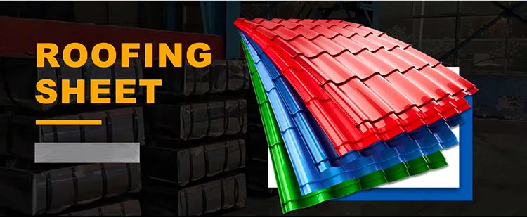 China Factory Seller Metal Galvanized Roofing Sheet Zinc Color Coated Corrugated Roofing Sheet Coating Galvalume Steel Roofing Sheet Hot Sale