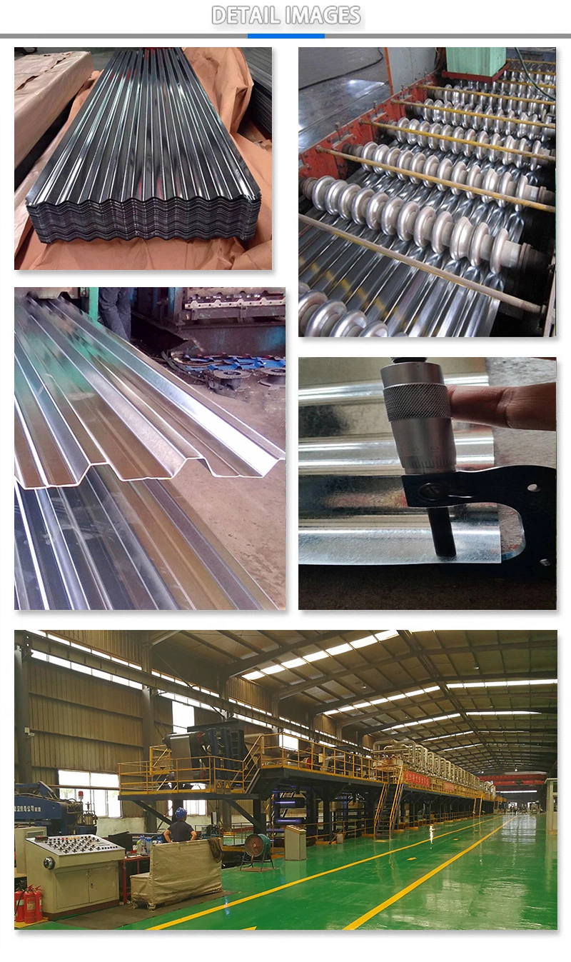 Galvanized Gi Hot Dipped Zinc Roof Sheet Price for Factory Sales