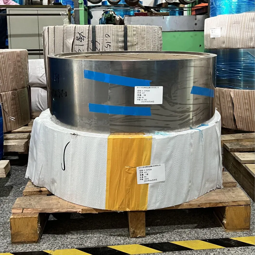 Manufacturer ASTM S17700 S15700 AISI SUS 630 Ss631 Ss632 Strip Cold Rolled Stainless Steel Sheet Coil Strip Slitting Customized Size