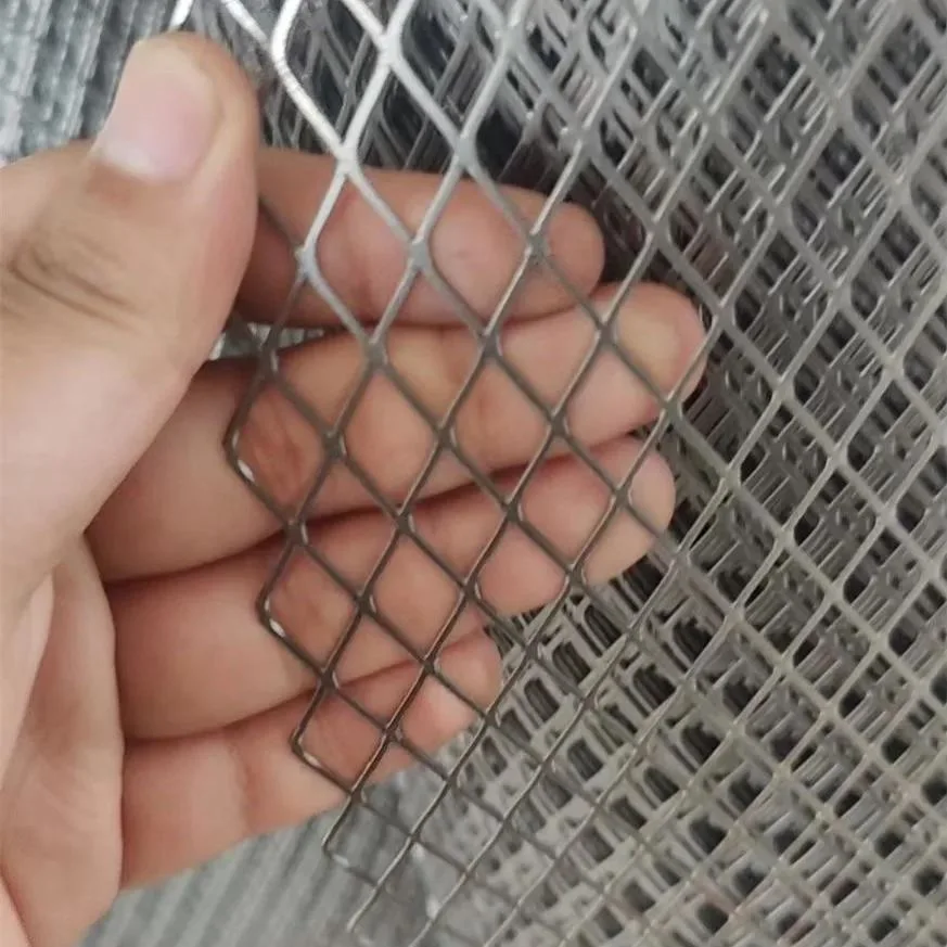 Diamond Aluminum Sheet Expanded Metal Wire Mesh Galvanized Expandable Metal