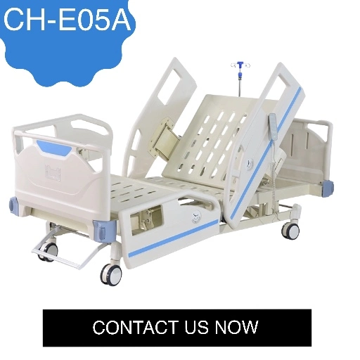 [CH-E03C] Electric Multiple Functions Adjustable Hospital Bed on Casters for Medical and Intenstive Care as Hospital Furniture