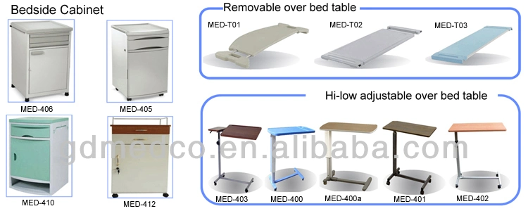 ICU Bed Fast Delivery for Large Qty, Three Function Electric Intensive Care Hospital Bed