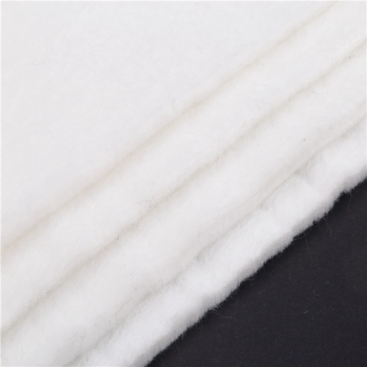 White Non Woven Geotextile Soil Stabilization for Side Slope Protection in Indoensia