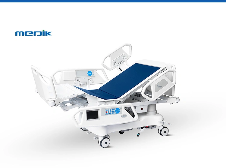 Ya-D8-2 China Large Manufacturer 8 Multi-Function Automatic Real Chair ICU Electrical Hospital Bed with CPR Function