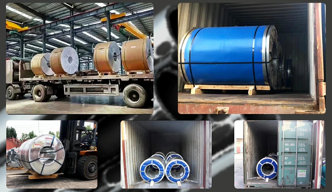 Chinese Suppliers PPGI Dx51d Z275 Color Coated Steel Coil Ral 7035 Ral 3019 Ral 3020 Hot Rolled PPGI Coated Coil