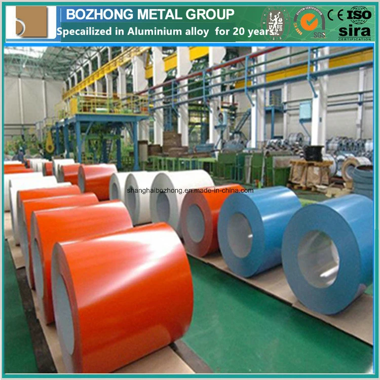 High Performance Chinese PE&PVDF 5083 Color Coated Aluminum Coil