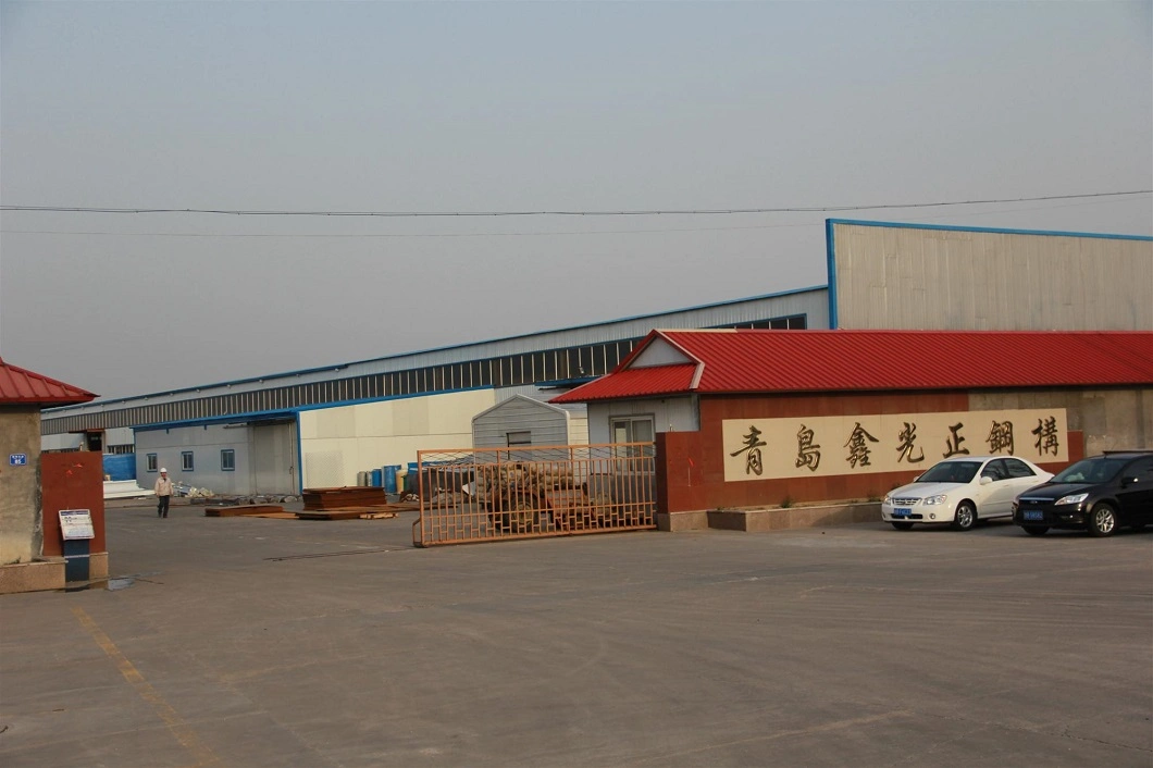 Rapid Construction of Low-Cost Prefabricated Galvanized Steel Structure Plant