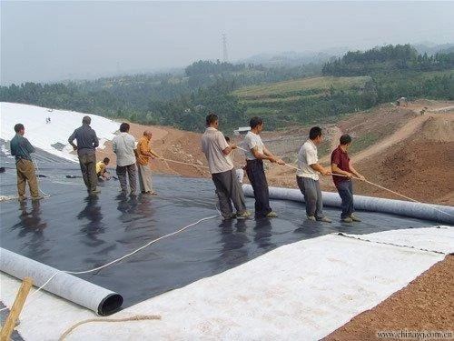 Waterproof Composite Geomembrane Compound with Geotextile