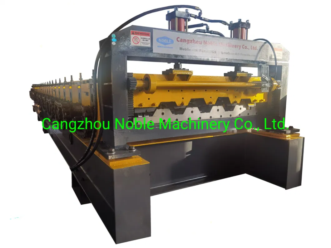 Manufacturer Decking Floor Tile Making Machine