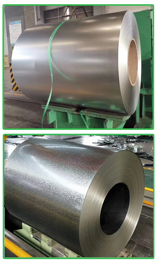 Hdgi Galvanised Coils Metal Roofing Material Gi Hot Dipped Galvalume Dx51d Dx52D Dx54D G60 G90 G550 S350gd ASTM A653 Z275 Zinc Coated Galvanized Steel Coil