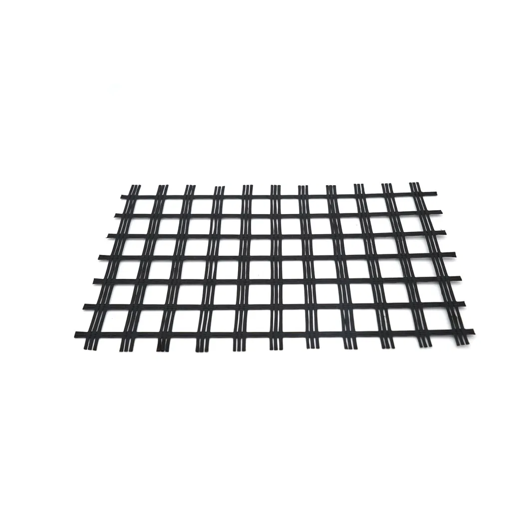 Paving Reinforcement Fiberglass Geogrid Performance of Geogrid Reinforced Asphalt Layers Glass Geogrid Composite Paving Mat for Asphalt Pavement