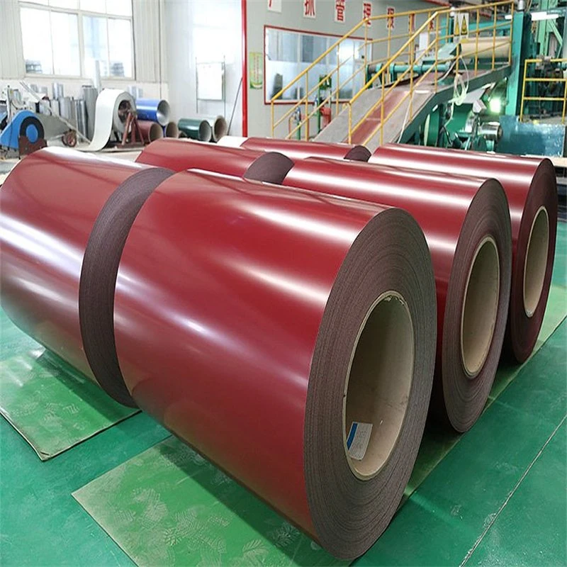 Chinese Supplier Roofing Material PPGI Color Coated Prepainted Gi Steel Coil