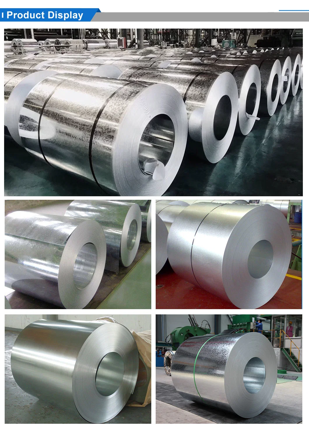 Manufacturer Cold Rolled Steel Coil Hot Rolled Galvanized Steel Coil