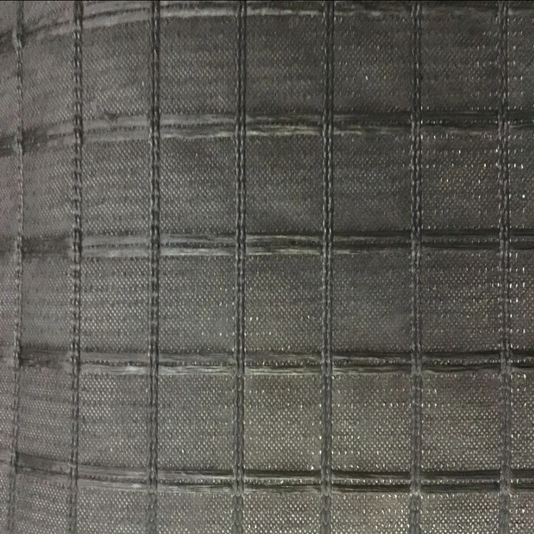 Fiberglass Geogrid Composite with Nonwoven