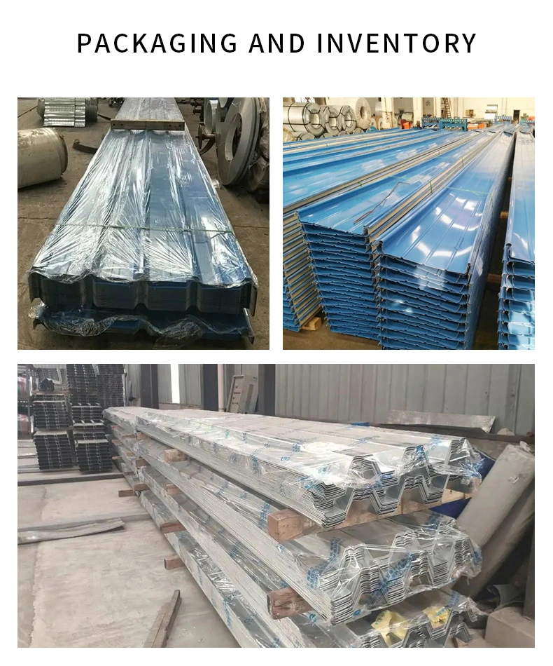 Factory SGCC/Sgch/Dx51d+Z 0.28mm 0.22mm 0.23mm 0.25mm Thickness Metal Prepainted Galvanized Galvalume Color Coated PPGI PPGL Corrugated Gi Zinc Roofing Sheet