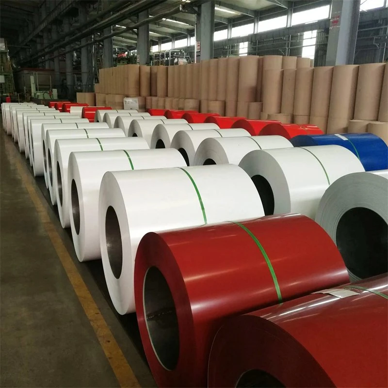 Chinese Supplier Roofing Material PPGI Color Coated Prepainted Gi Steel Coil