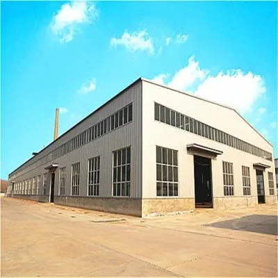 Hot DIP Galvanized Steel Prefab Building for Industrial Plant