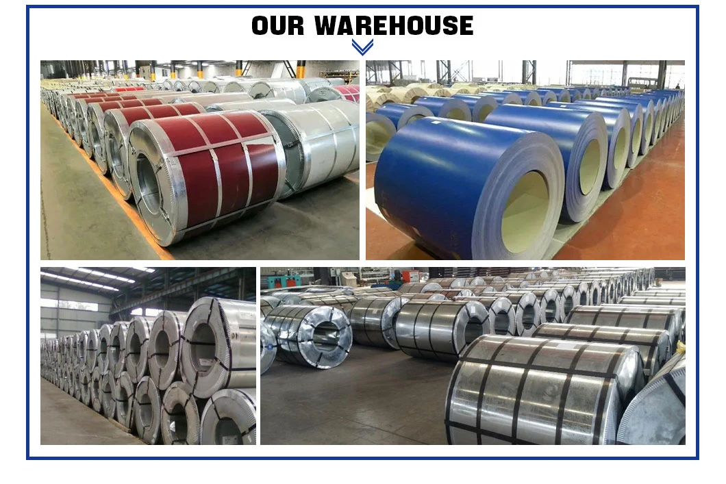 Chinese Wholesale Price Prepainted Galvanized Steel Coil PPGI PPGL SPCC Dx51 Zinc Cold Rolled/Hot Dipped Galvanized Steel Coil