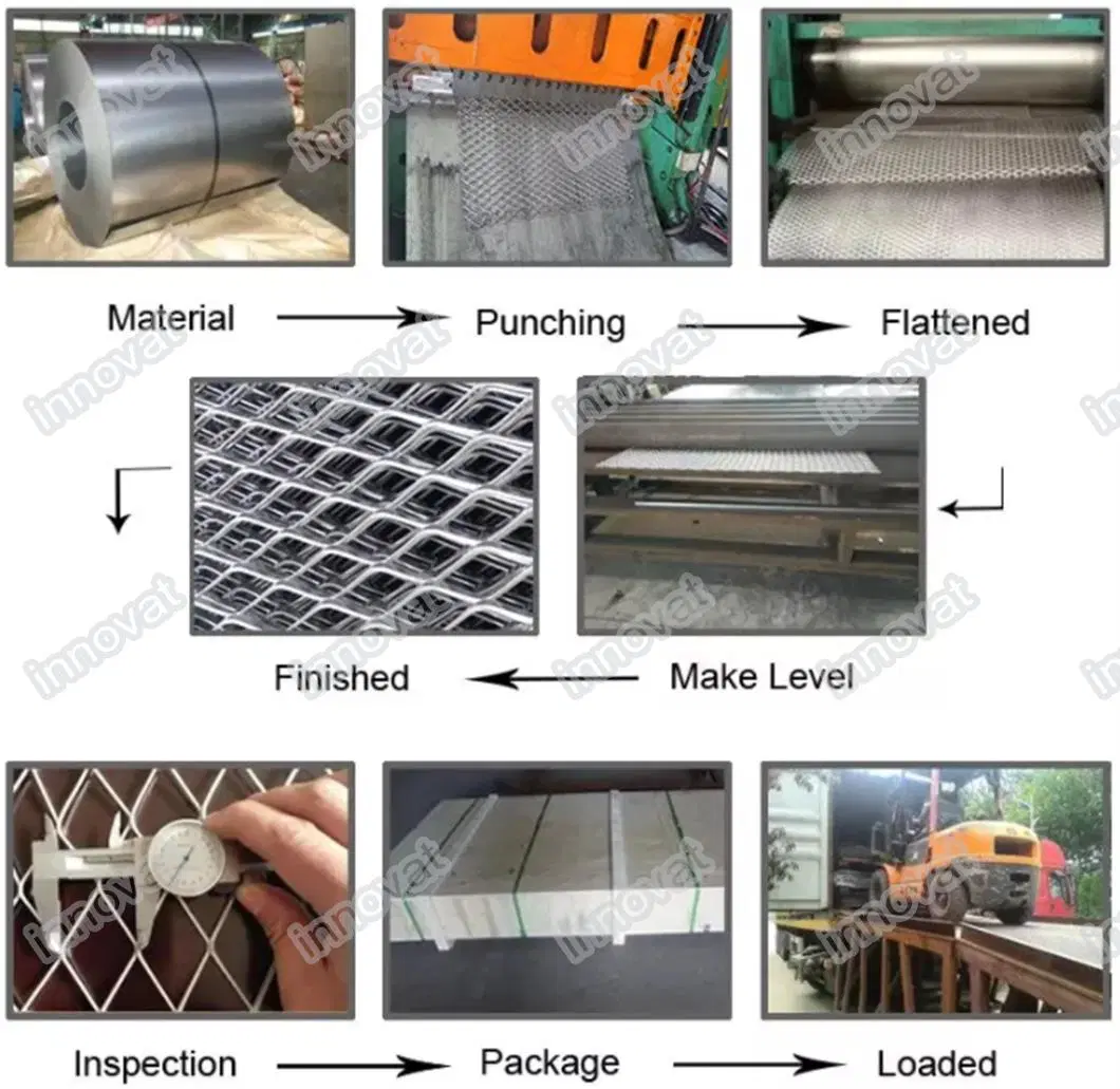 Expanded Metal Mesh Processing Diamond Mesh Fence Mountain Mesh Metal Mesh