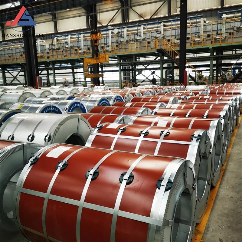 Chinese Factory Painted Galvanized Ral 9002 PPGI Sheets Color Coated Steel Coil