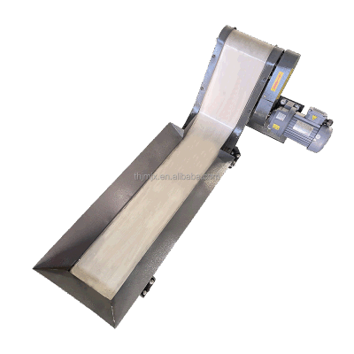  China Low Price High Quality Steel Belt Conveyor Magnetic Chip Removal Equipment for Machine Tools