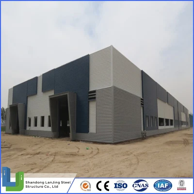 Gable Frame Metal Building Prefabricated Industrial Steel Structure Warehouse Non Standard Steel Structural Components