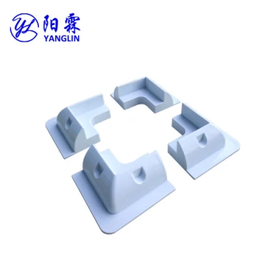 Solar Panel Frame Solar Mount Brackets Motorhome RV Touring Car Caravan ABS Black and White Null PV System Structure Accessories