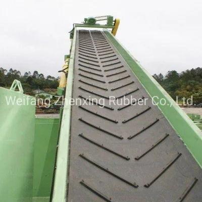  Rubber Conveyor Belt for Construction Food &amp; Beverage Power Generation