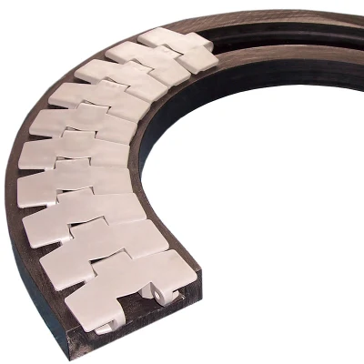 Haasbelts Corner Tracks for 880tab Sideflex Chains Conveyor Components
