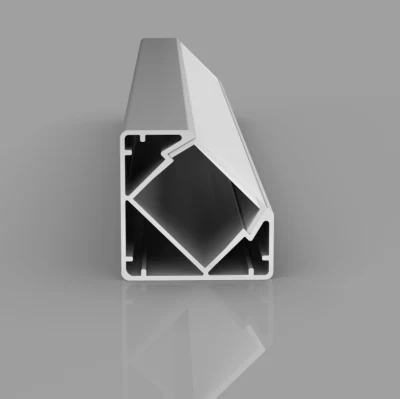 W19mm X H19mm Triangular Corner LED Profile/LED Track for Aluminum Profile Lighting