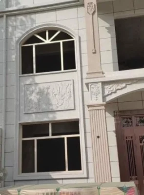  Decorative Relief Cornice Decoration Material, Villas, Hotels, Office Building Curtain Wall Decorative Foam Components