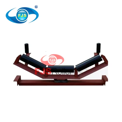 Concave Shaped Side Guide Rollers Keep Traction on Belting