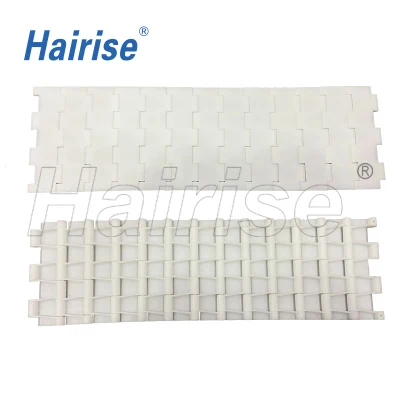 Hairise Flat Top Plastic Perforated Modular Belts for Frozen Food