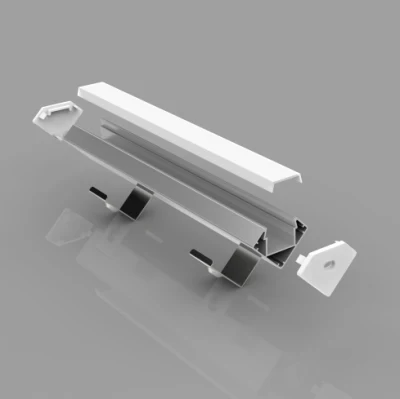 W19mm X H19mm Triangular Corner LED Profile/LED Track for Aluminum Profile Lighting