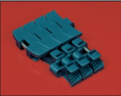 1060 Heavy Load Conveyor Flat Top Chains Plastic Conveyor Top Chains
