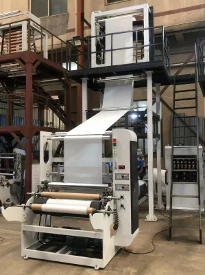  High Speed Rotary Die Head Nylon PE Plastic Biodegradable Film Blowing Machine Blown Film Extruder Film Blown Machine