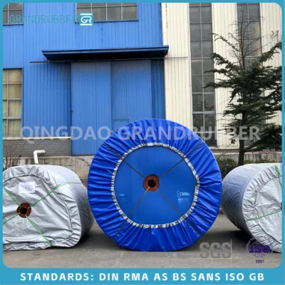 China Professional Supplier Heavy Duty Steel Cord Rubber Conveyor Belt with Fire Resistant/Tear Resistant/Heat Resistant for Mining/Forging/Cement/Coal