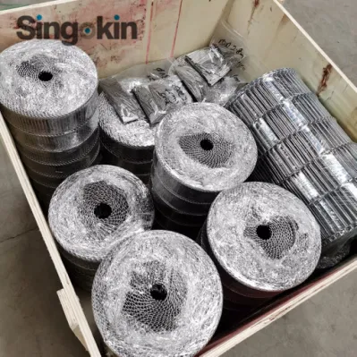 Light Weight Food Grade Stainless Steel Wire Mesh Ladder Flat Flex Conveyor Belt