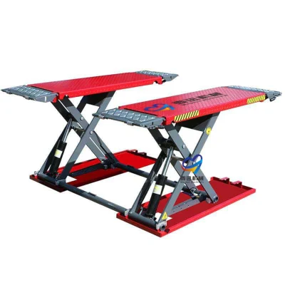 Surface Mounted MID Rise Scissor Lift Four Hydraulic Scissor Elevator