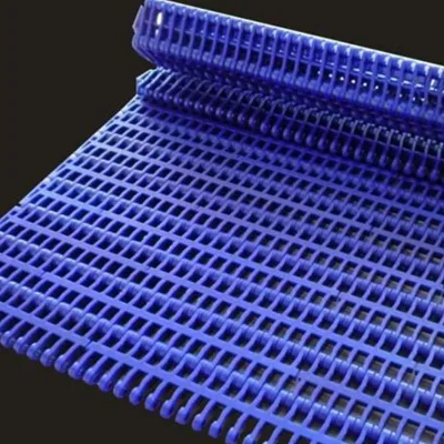 Plastic Radius Solid Top with Tab Modular Belt