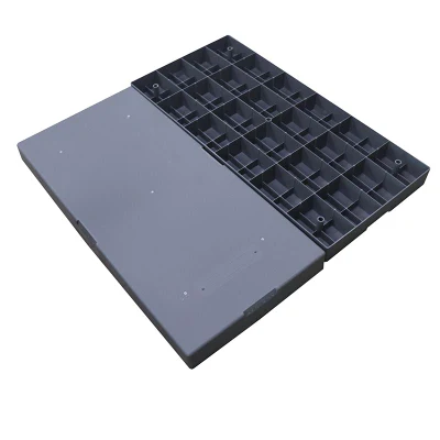  Antiskid Plastic Equipment Support Base Mini-Split Condenser Base Pan Compressor Ground Base
