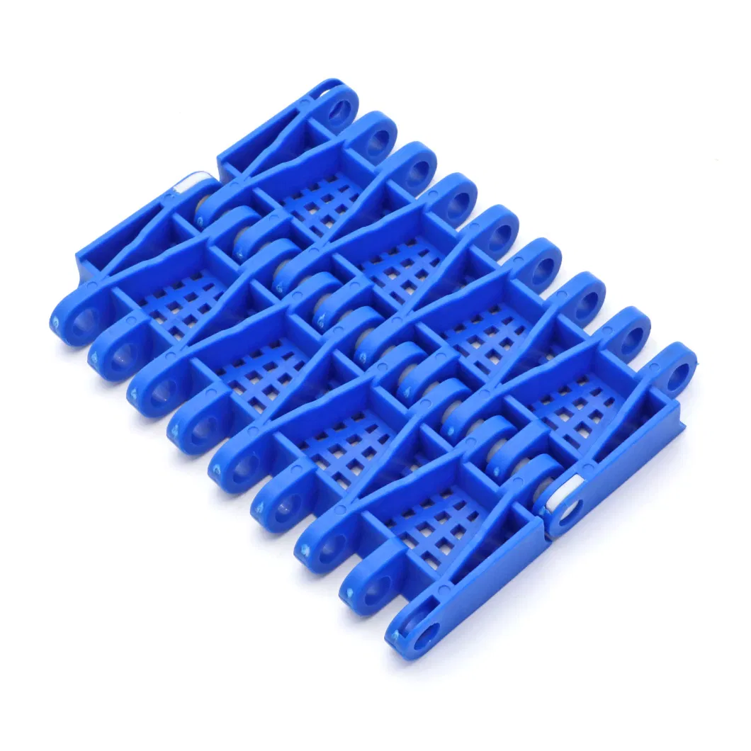 Opb Open Grid Straight Modular Plastic Conveyor Chain Belt for Fruit and Vegetable Cutting Machine