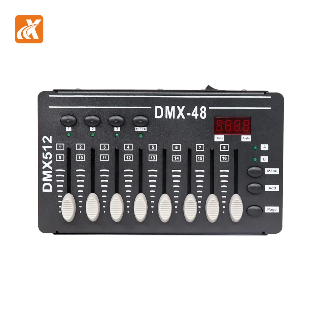 Model Kt-Mn48 Mini Console 5V 2W Power DMX512/1990 Signal Output 4-Digit Digital 10~50&deg; C Operating Temperature