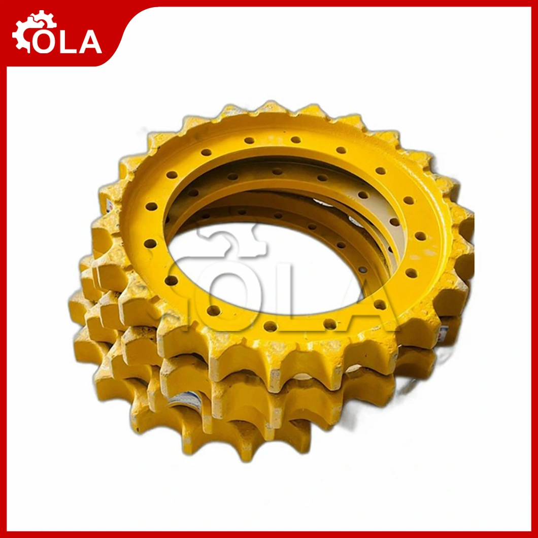 Ola Mechanical Machinery Suppliers Mini Excavator Drive Sprocket Wheel China E120b Excavator Parts Sprocket