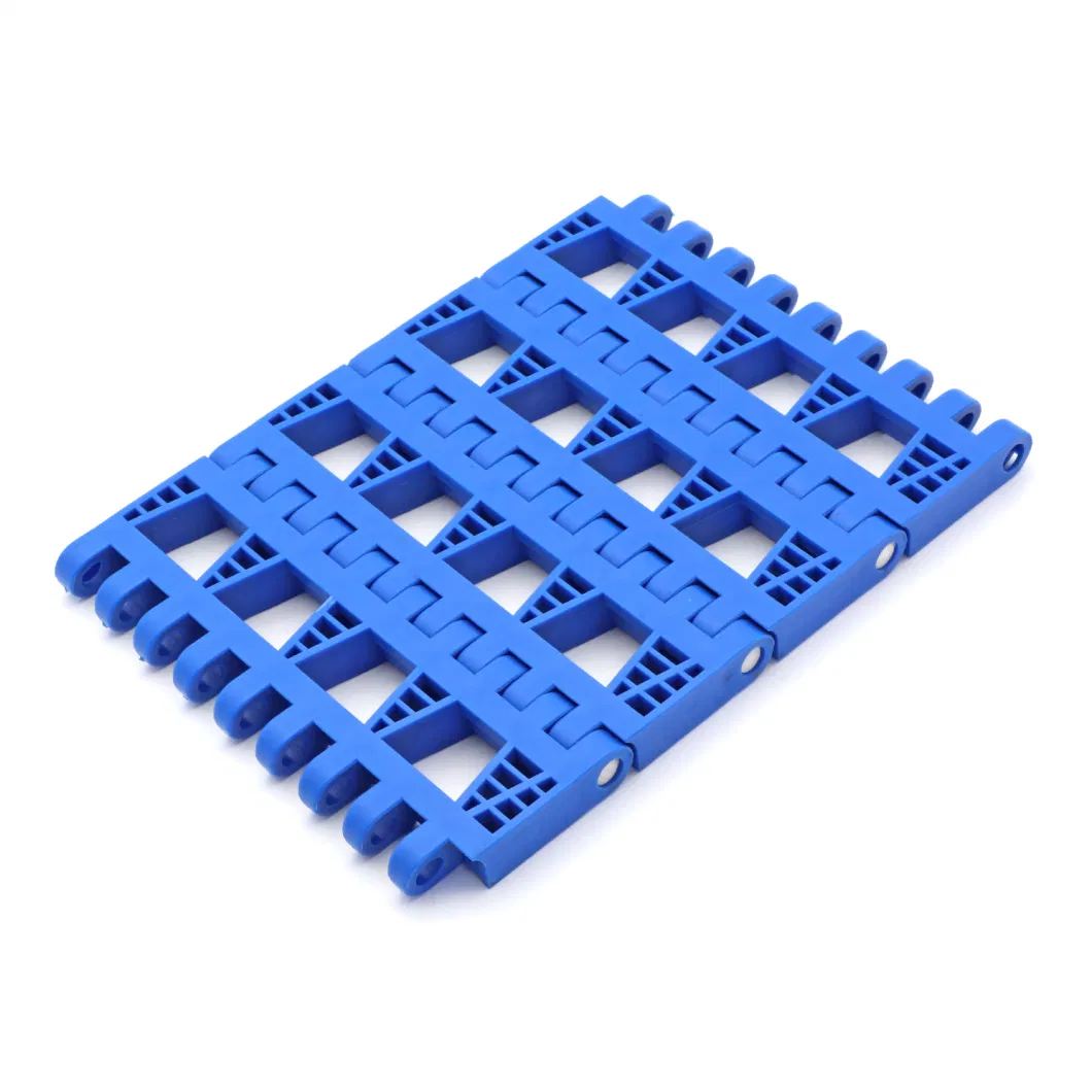 Opb Open Grid Straight Modular Plastic Conveyor Chain Belt for Fruit and Vegetable Cutting Machine