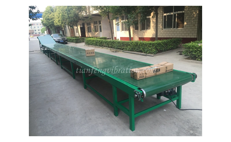 Mobile Flexible Belt Conveyor Telescopic Conveyer Combined for Container