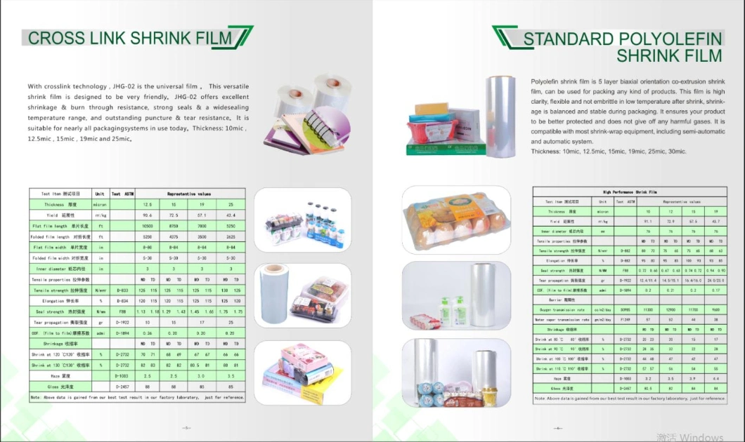 High Shrinkage Rate POF for Packaging Homemade DIY Projects Recyclable Supply Customizable Print Top3 Supplier