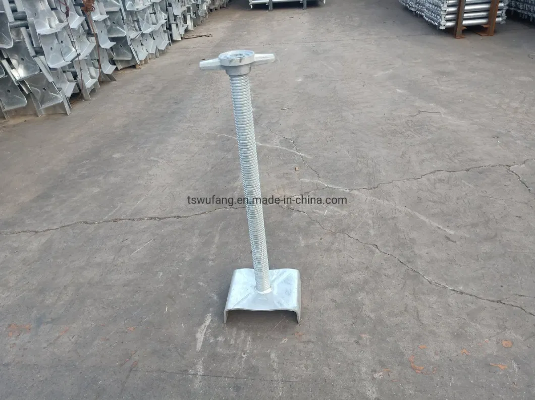 Scaffolding System Solid Adjustable Support Jack U Head