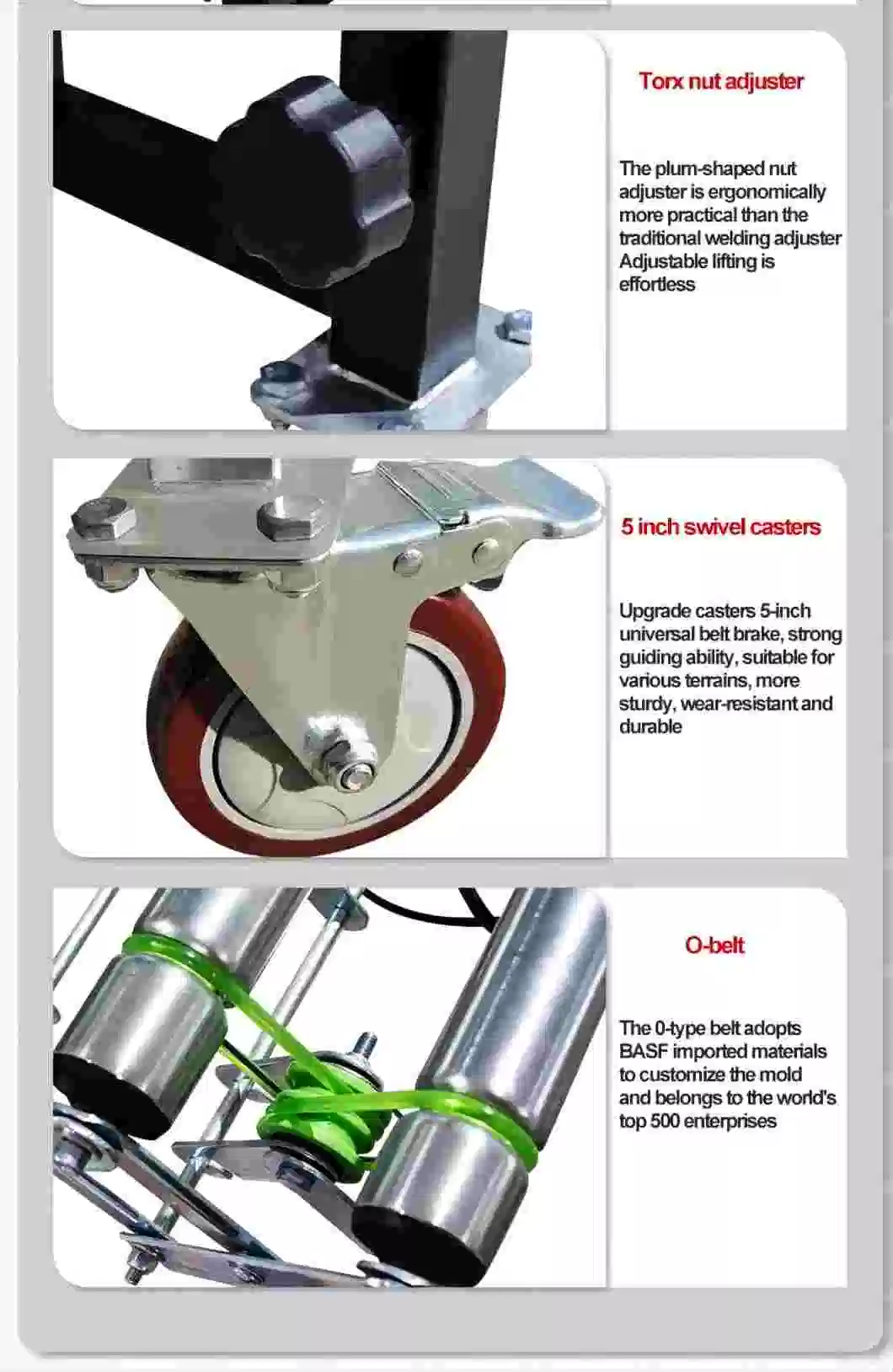 Flexible Electrical Roller Conveyor/Expandable Roller Conveyor/Telescopic Electric Roller Conveyer