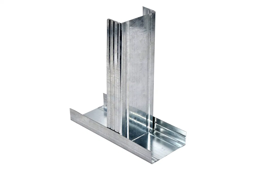 Lightweight Galvanized Drywall Stud Building Metal Profile